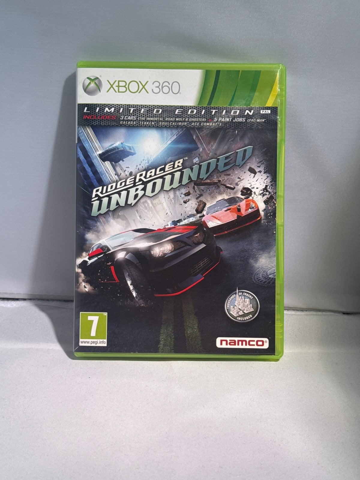 Ridge Racer Unbounded Limited Edition Xbox 360, Online, 1 speler, Racen en Vliegen, Ophalen of Verzenden