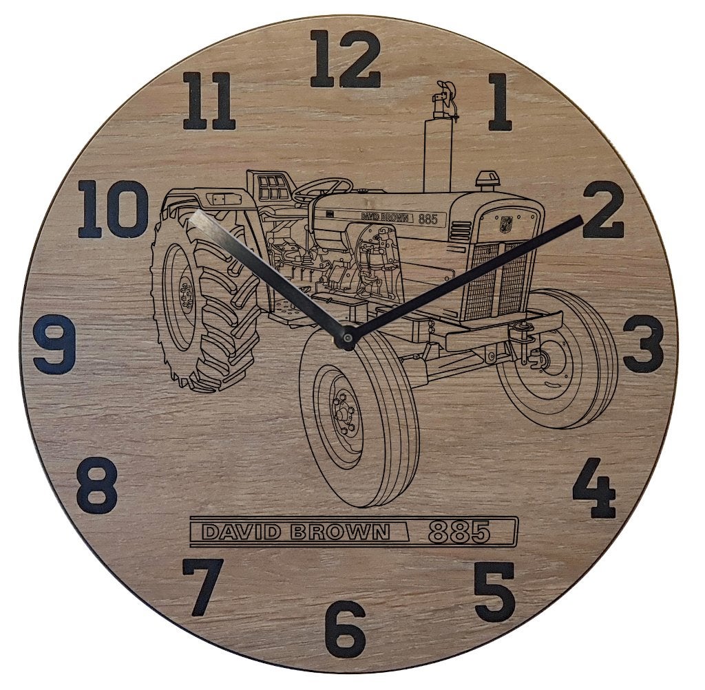 David Brown 885 Thema klok, Ophalen of Verzenden, Nieuw, Wandklok