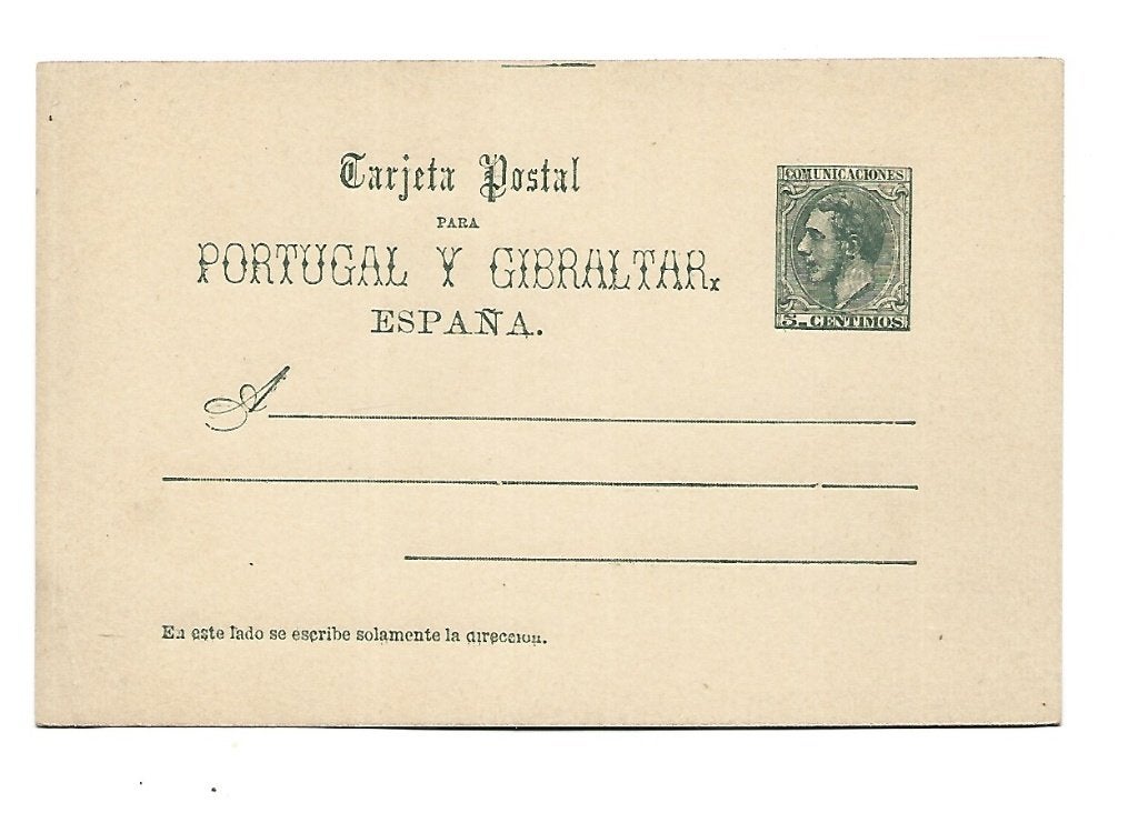 Spanje -Briefkaart, Postzegels en Munten, Brieven en Enveloppen | Buitenland, Verzenden, Briefkaart
