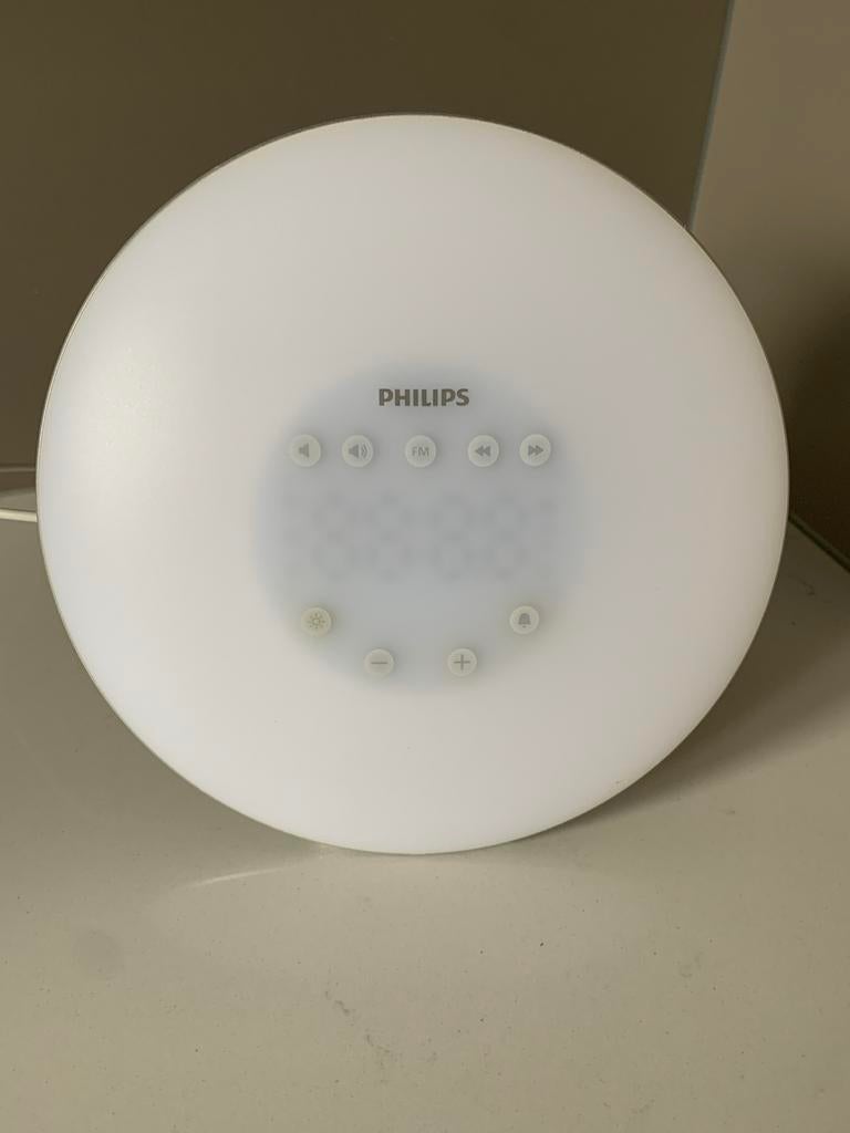 Philips Wake-up Light HF3500/01 - Lichtwekker, Ophalen of Verzenden, Zo goed als nieuw, Digitaal
