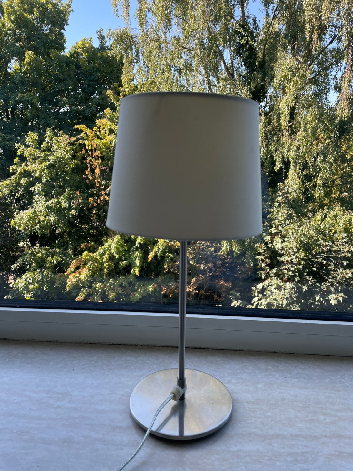 Witte kaptafellamp, Ophalen, Gebruikt