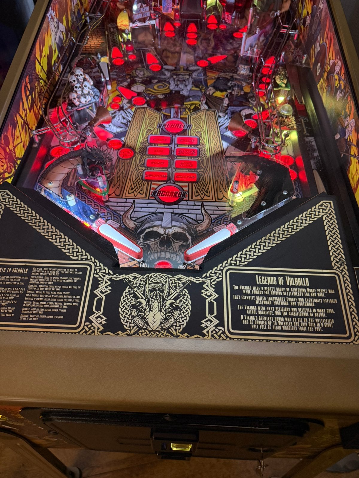 Legends of Valhalla Limited Flipperkast, Verzamelen, Automaten | Flipperkasten, Ophalen, Zo goed als nieuw, Flipperkast, Overige merken
