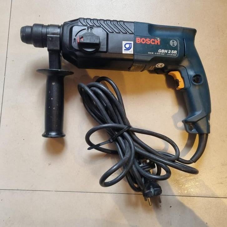 Bosch GBH 2SR Boorhamer - 620W, Boor- en/of Breekhamer, Ophalen of Verzenden, Klopboormechanisme, Gebruikt