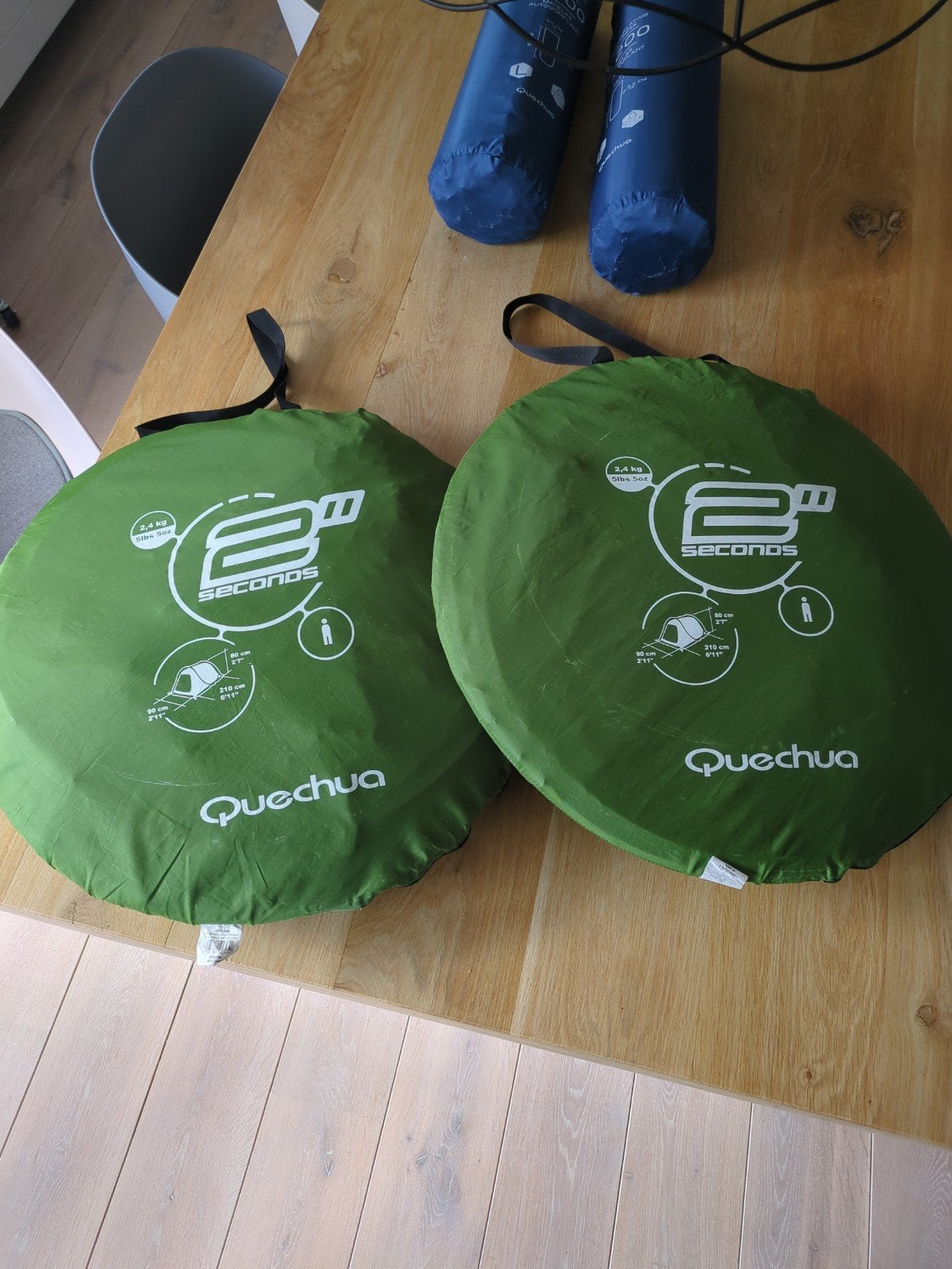 2x Decathlon 1 persoons tent, Ophalen of Verzenden