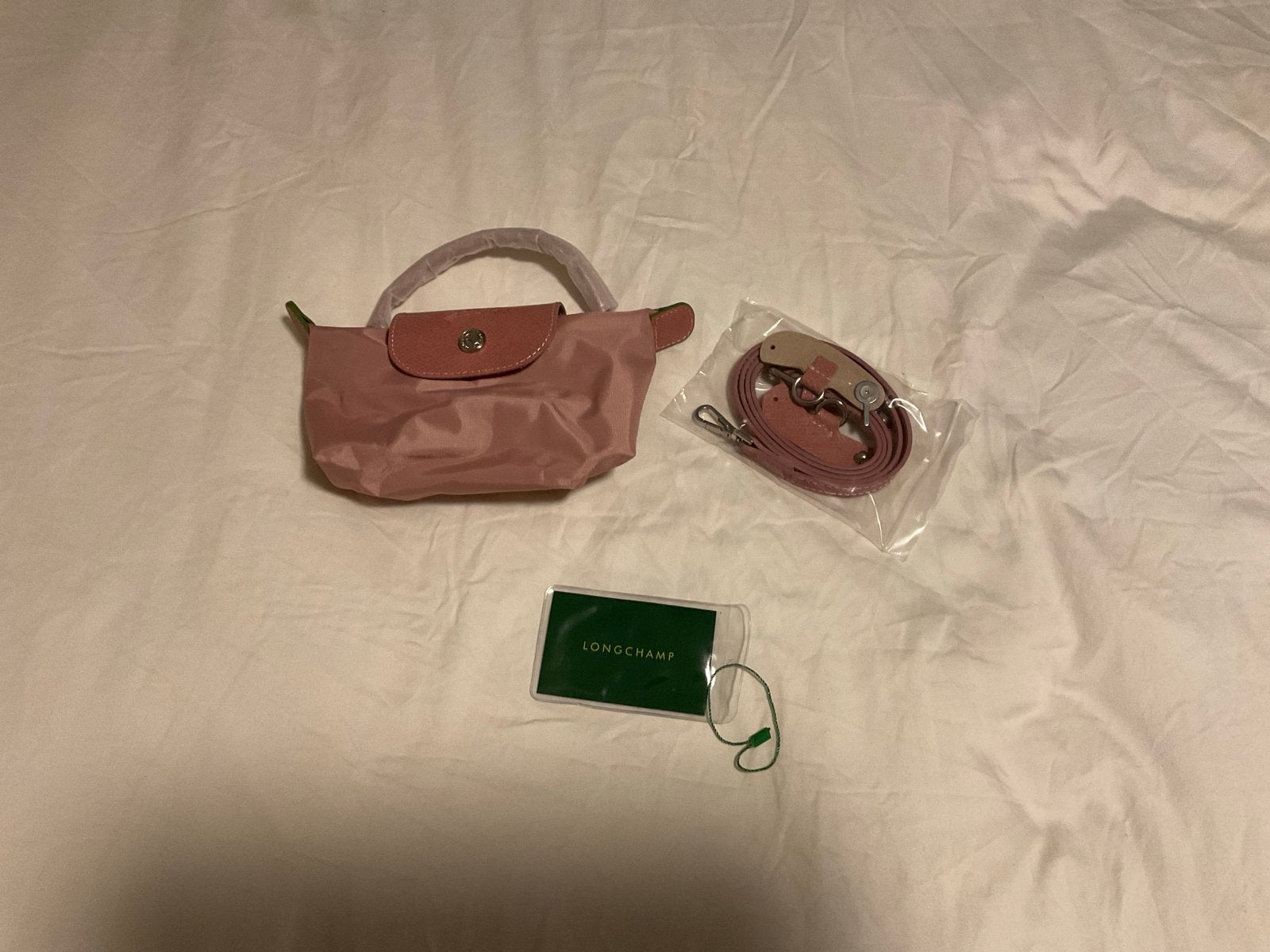 Longchamp   Tasje Roze - Nieuw met labels, Ophalen of Verzenden, Nieuw, Roze, Handtas