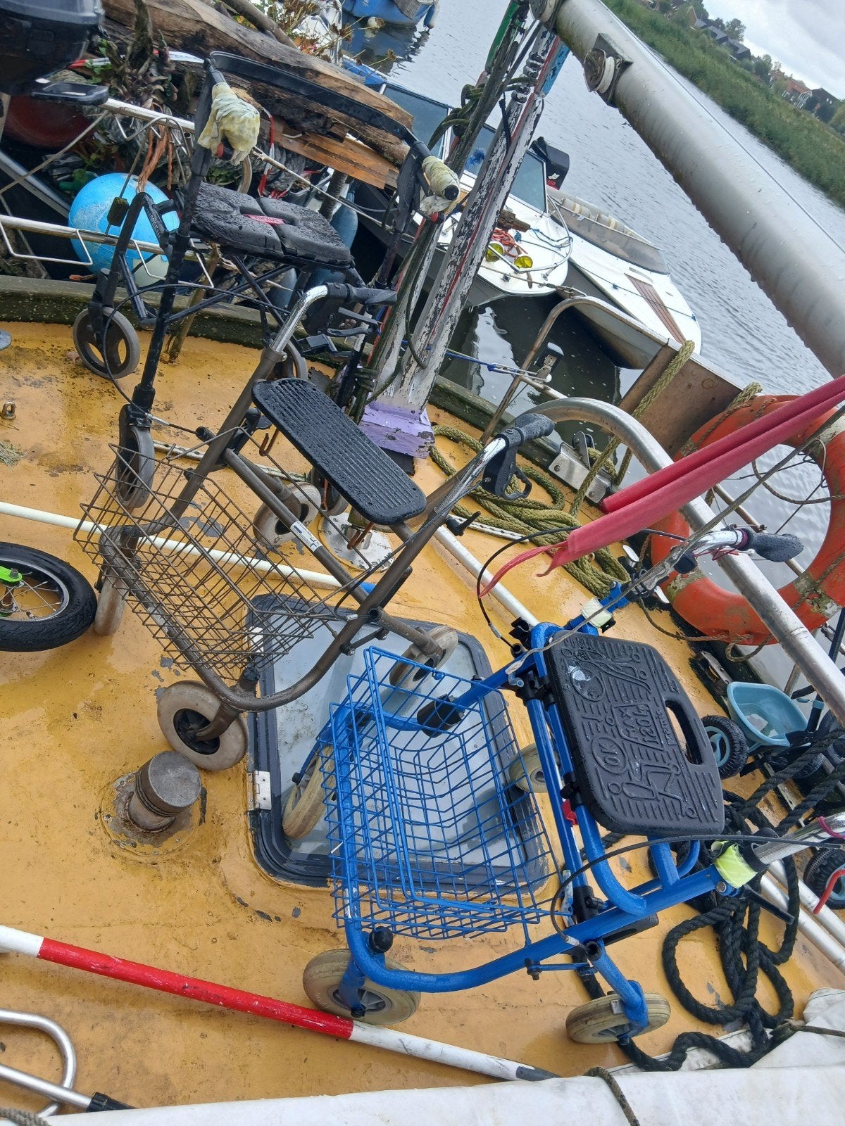 diverse rollators van 25 tot 50 euro, Ophalen of Verzenden, Lichtgewicht, Gebruikt