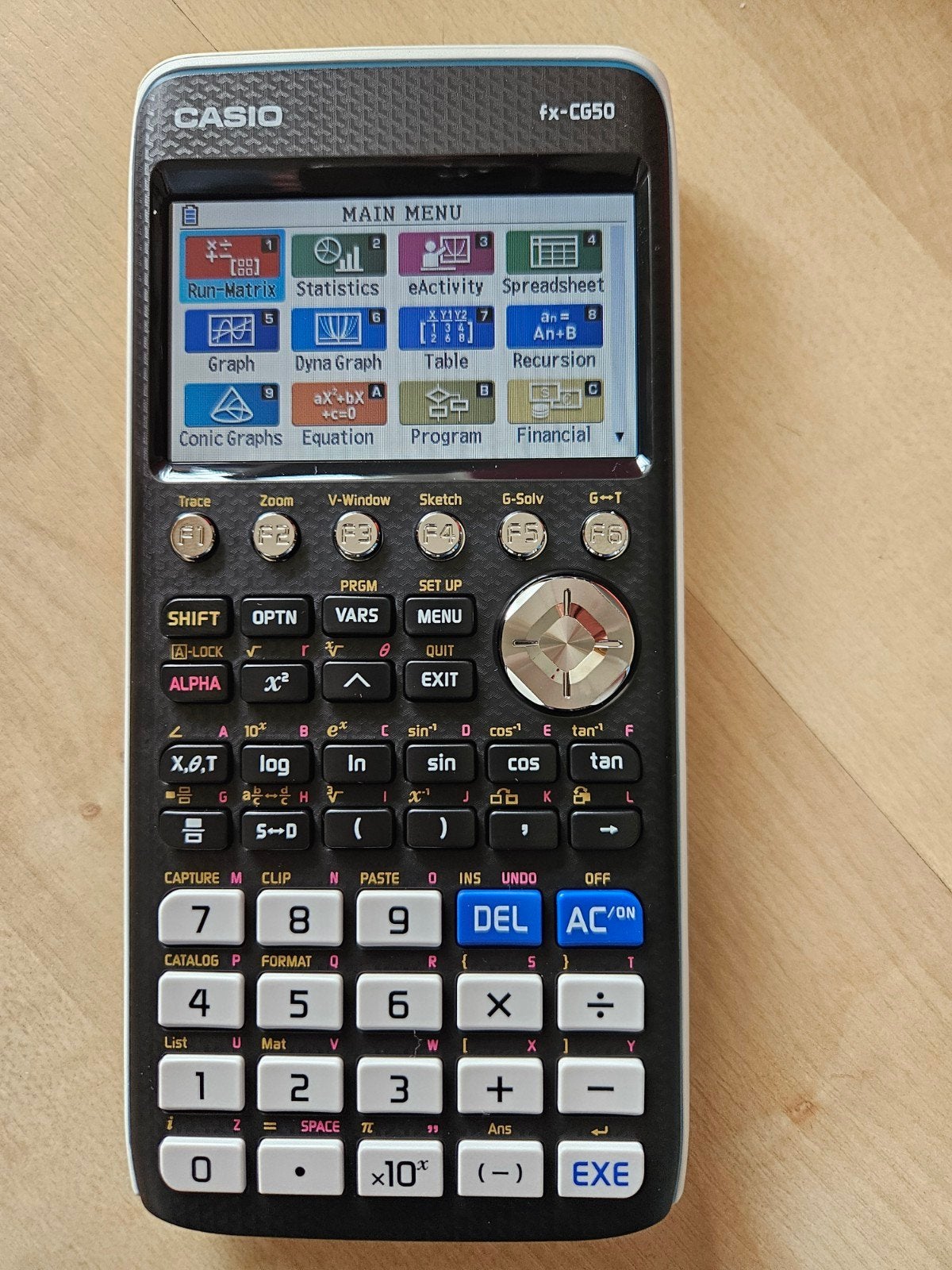Casio fx cg50 nieuw, Diversen, Rekenmachines, Ophalen of Verzenden, Grafische rekenmachine, Nieuw