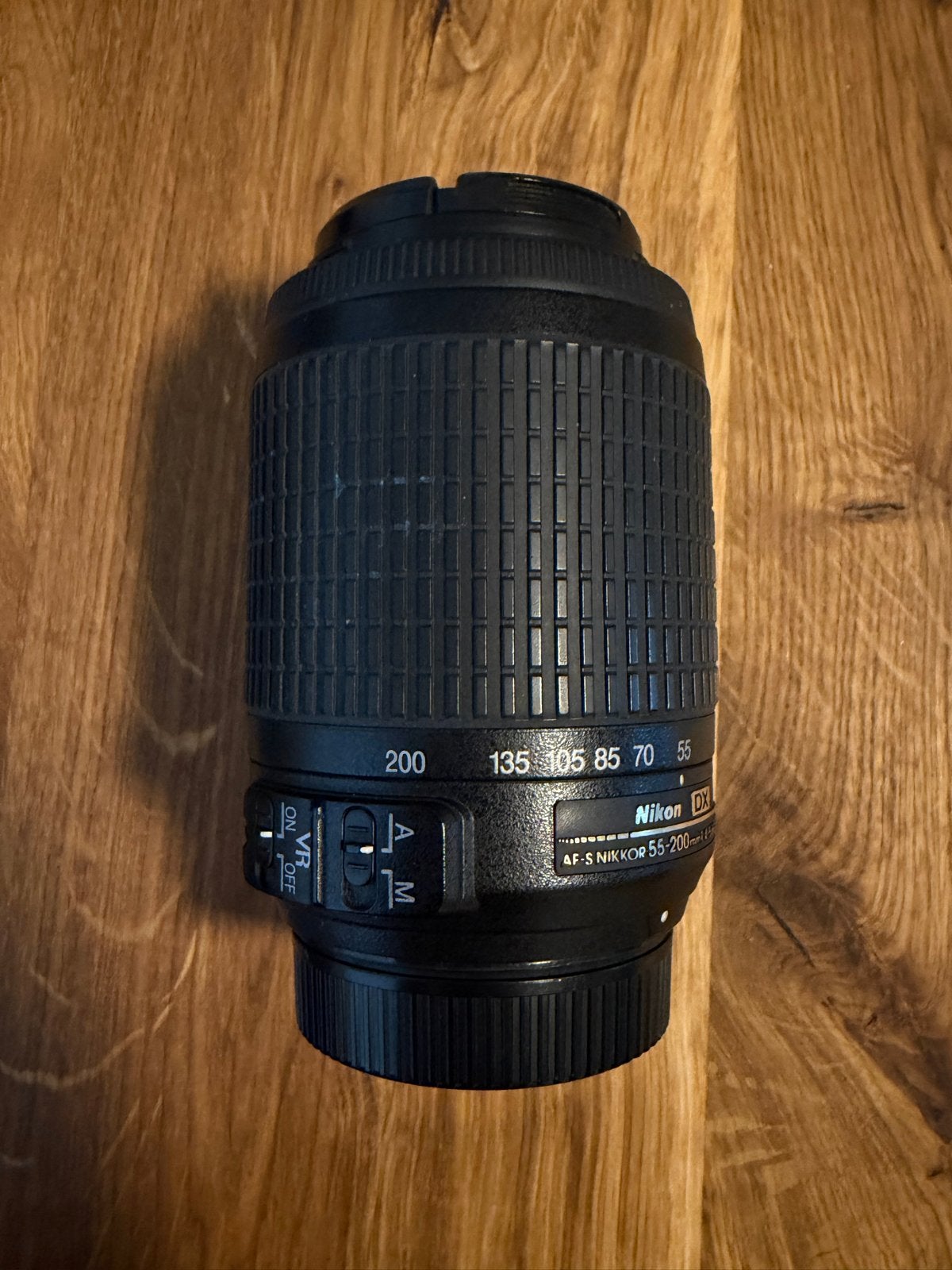 Nikon AF-S Nikkor 55-200mm f/4-5.6G ED VR DX Lens, Audio, Tv en Foto, Fotografie | Lenzen en Objectieven, Autofocus, Nikon, Zo goed als nieuw
