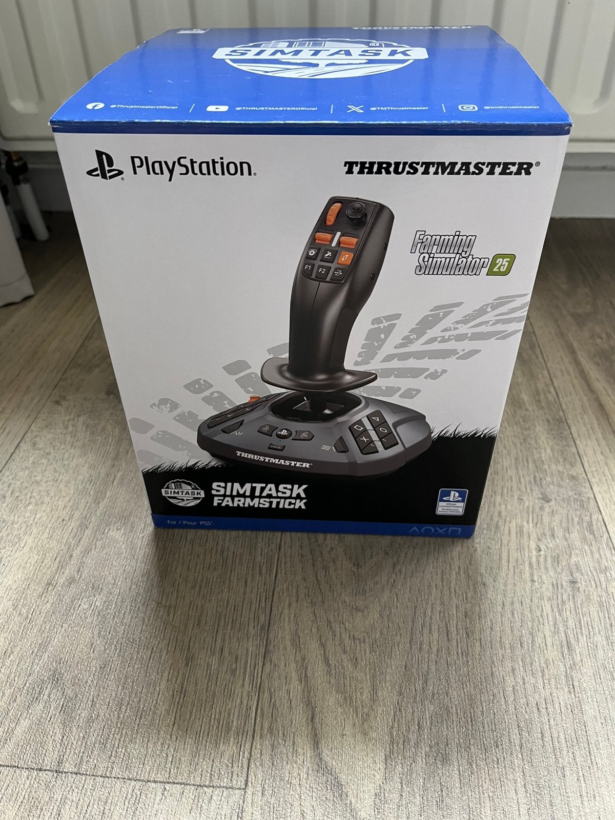 Simtask farmstick thrustmaster, Computers en Software, Ophalen of Verzenden, Zo goed als nieuw