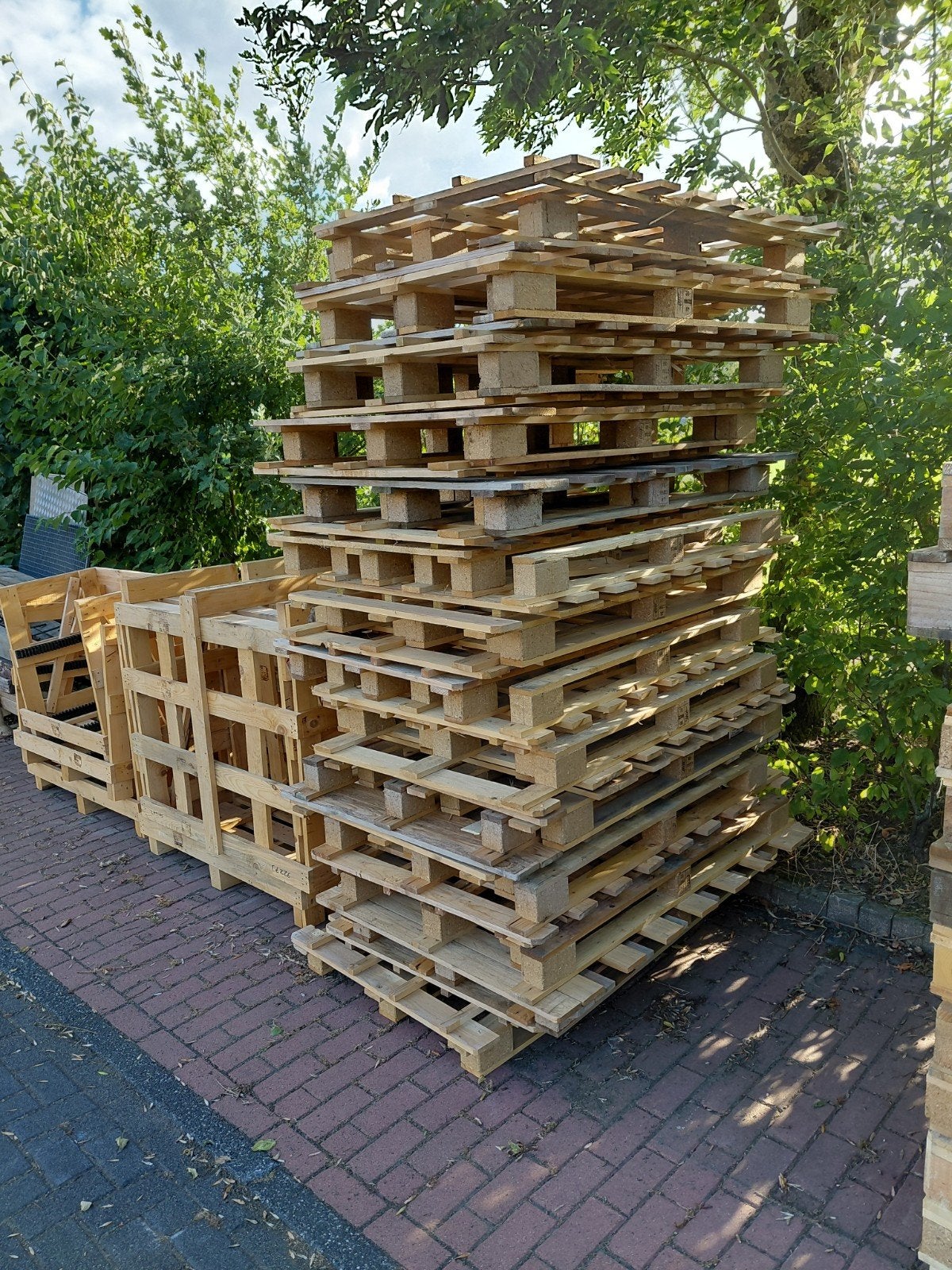pallets,haadhout,houten pallets, Minder dan 3 m³, Ophalen