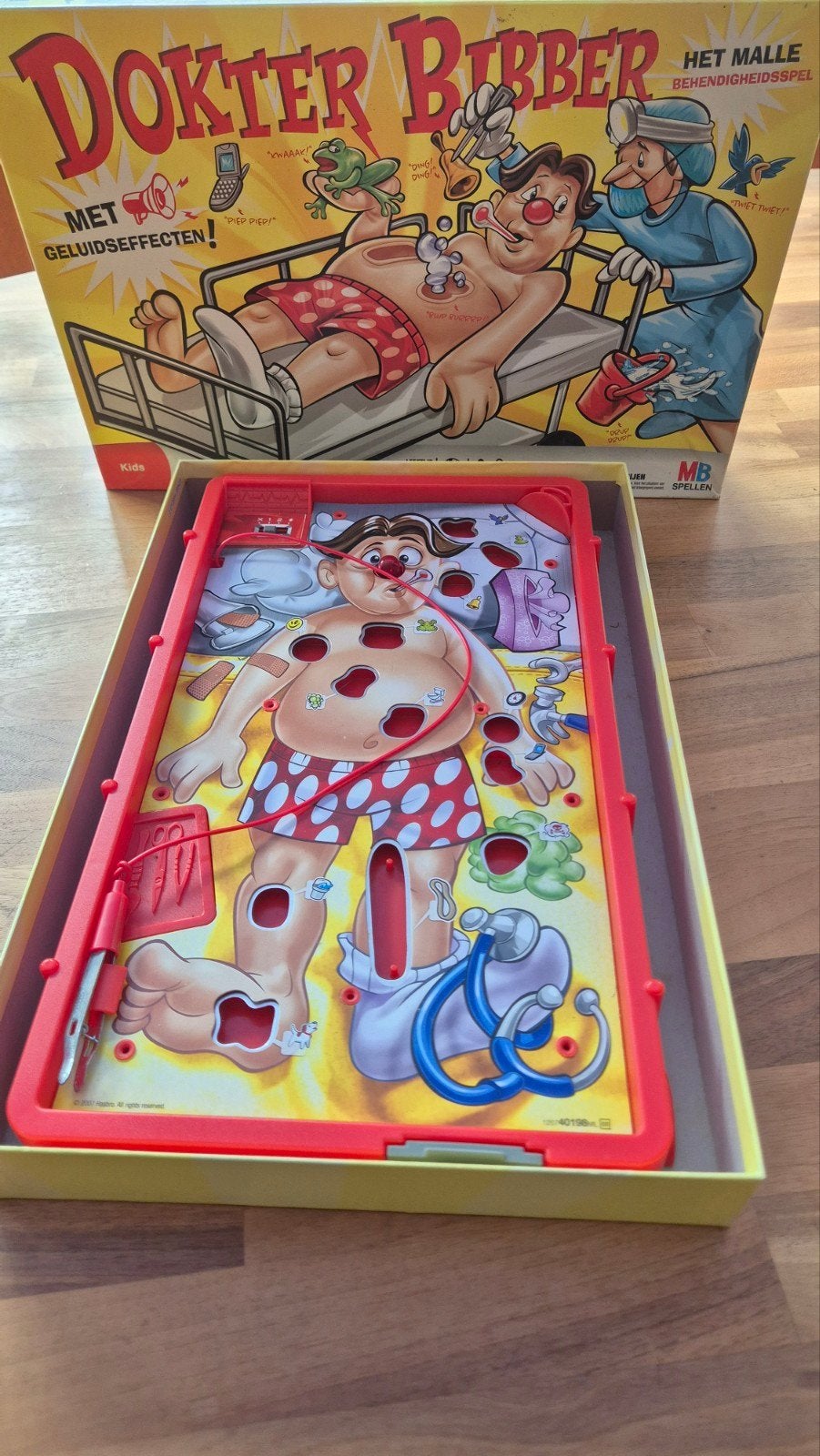 Dokter Bibber, Een of twee spelers, Ophalen, Gebruikt, MB Spellen