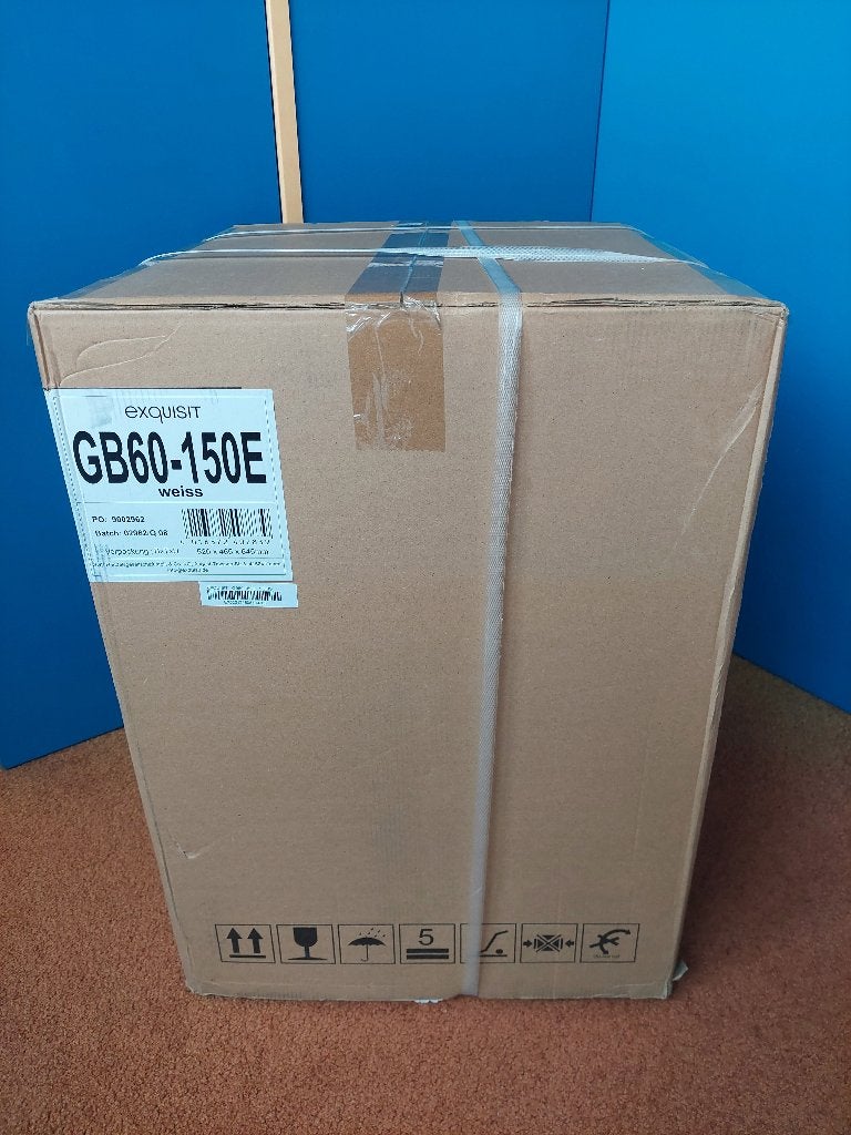 Minivrieskastje Exquisit GB60-150E wit, 42 liter, Witgoed en Apparatuur, Vriezers en Diepvrieskisten, Minder dan 85 cm, Nieuw