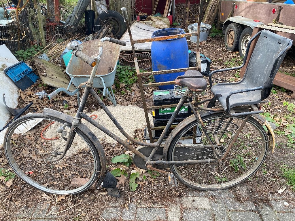 oldtimer damesfiets, Ophalen, Terugtraprem, Jaren '60 of nieuwer, Empo