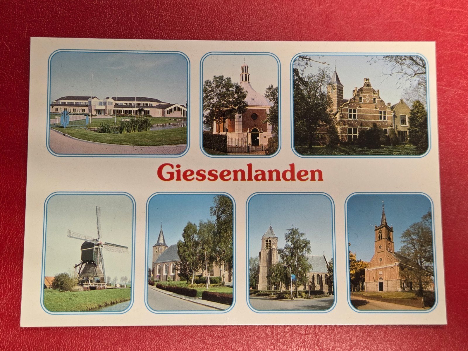 Gemeente Giessenlanden oa Arkel Hoornaar Schelluinen, Verzamelen, Ophalen of Verzenden