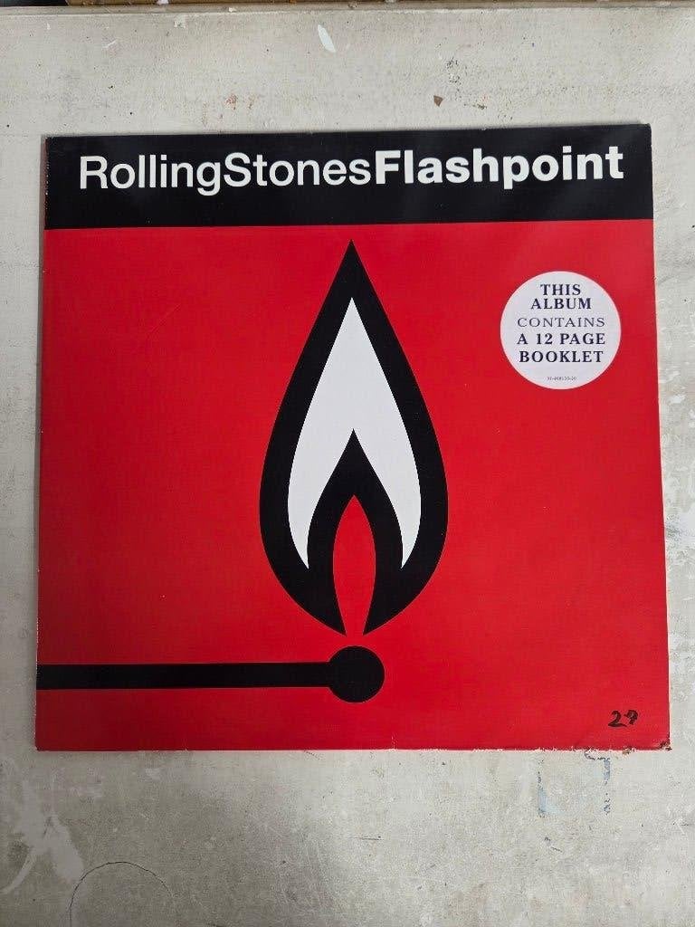 Vinyl lp ROLLING STONES: FLASHPOINT, LP, Gebruikt, Beschermende buitenhoes, Ophalen of Verzenden