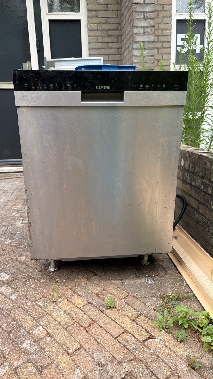 Siemens SN458S002ME Vaatwasser - Inbouw, Gebruikt, Witgoed en Apparatuur, Vaatwasmachines, Ophalen, 60 cm of meer, Eco programma