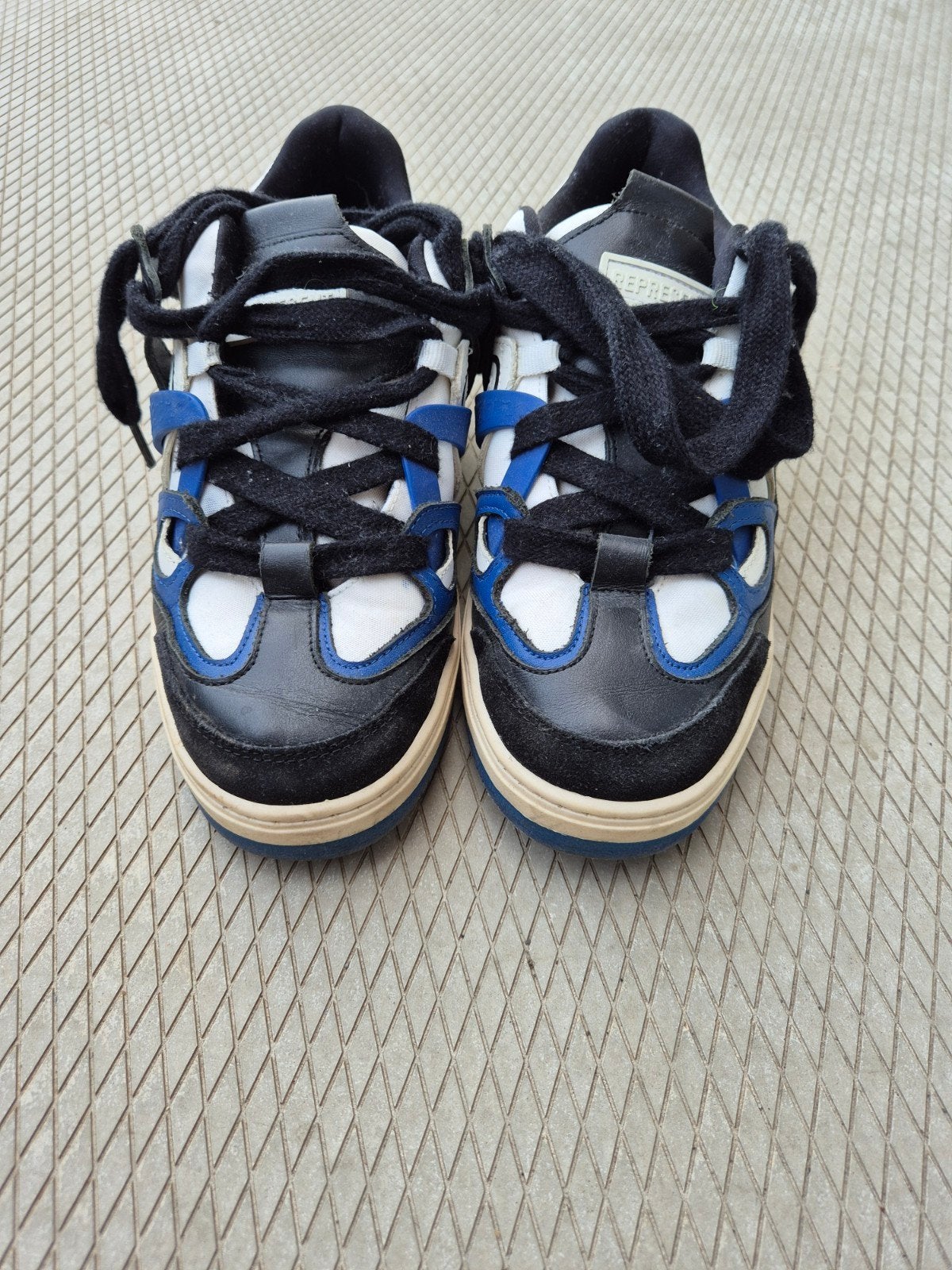 Represent Apex Sneakers Zwart/Blauw, Zwart, Ophalen of Verzenden, Gedragen, Represent