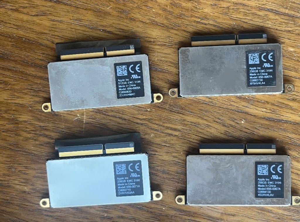 256GB SSD voor MacBook Solid State Disk, Computers en Software, Harde schijven, Intern, 256GB, SSD, Refurbished