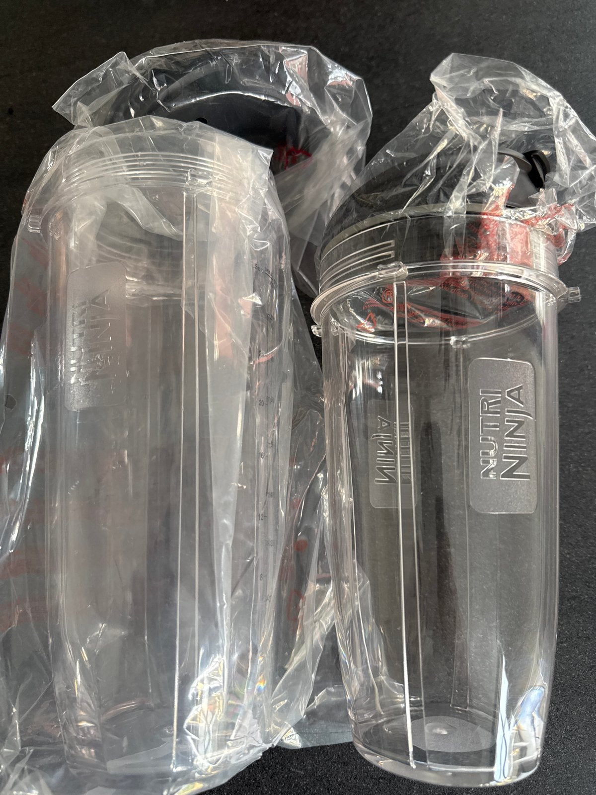 Nieuwe Nutri Ninja blenderbekers met deksel (2 stuks), Witgoed en Apparatuur, Ophalen of Verzenden, Nieuw, Blender-accessoire