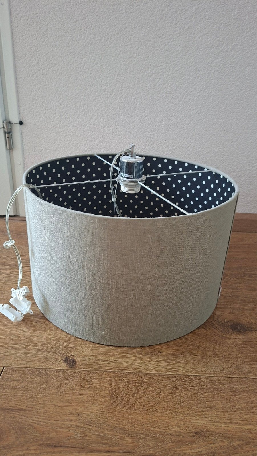 Hanglamp Bibelotte zandkleur, Ophalen of Verzenden, Rond