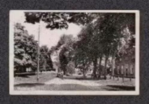 Ees Drenthe Straatbeeld Fietser Boerderij 1940., Ophalen of Verzenden, 1940 tot 1960, Gelopen, Drenthe