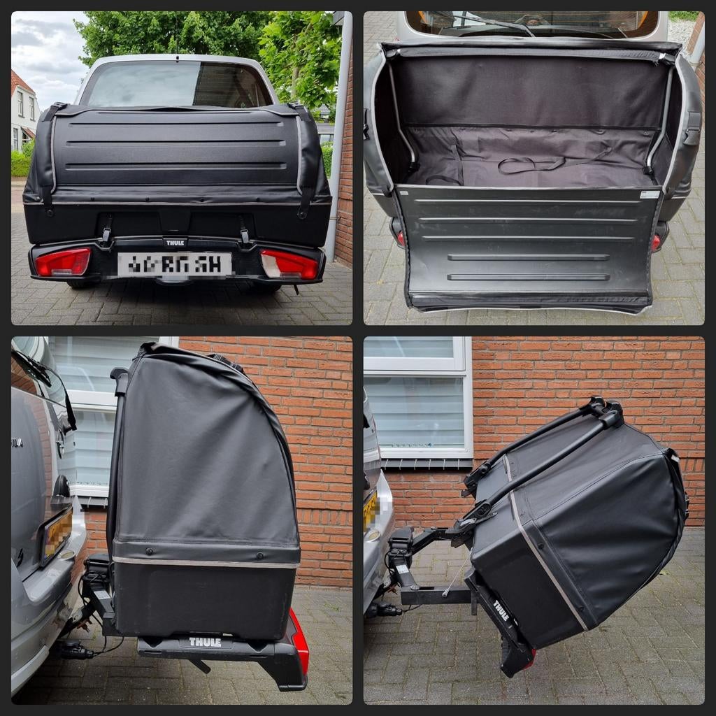 Thule trekhaakkoffer TE HUUR!!, Auto diversen, Dakkoffers, Ophalen, Zo goed als nieuw
