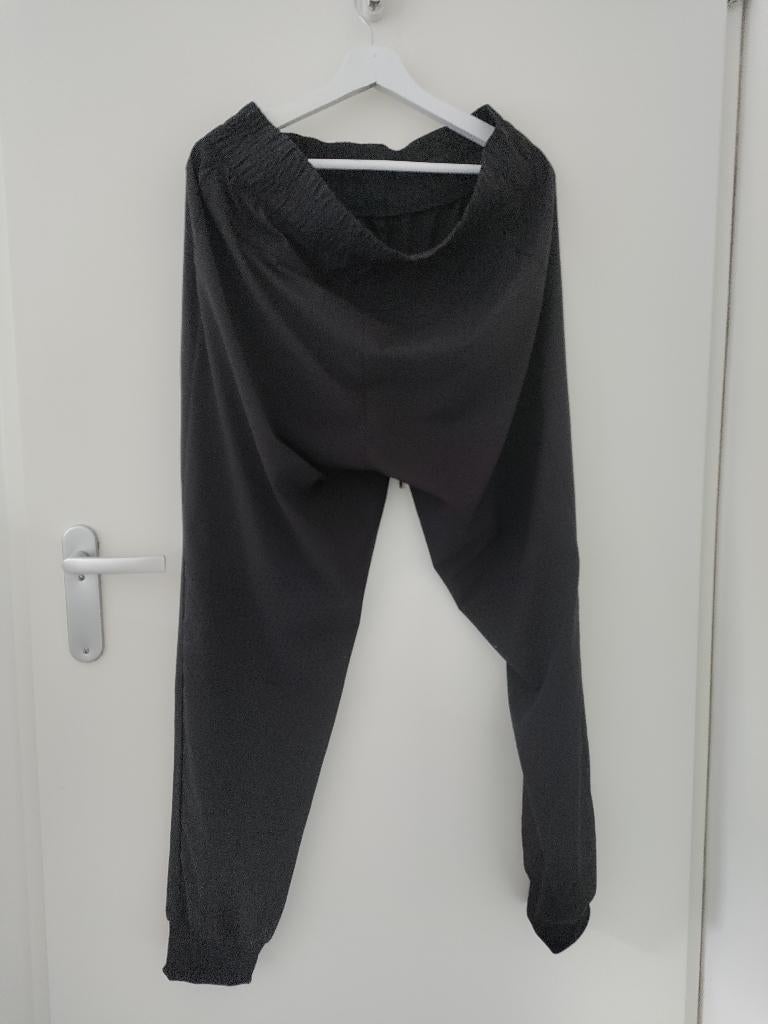 Trousers H&M sport black size 46, Ophalen of Verzenden, Tweedehands, Laarzen