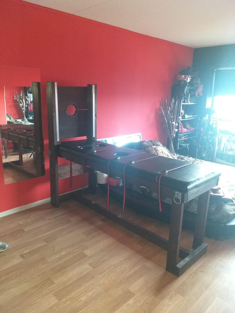 Massage tafel, Leder, Massagetafel, Leder, Ophalen of Verzenden