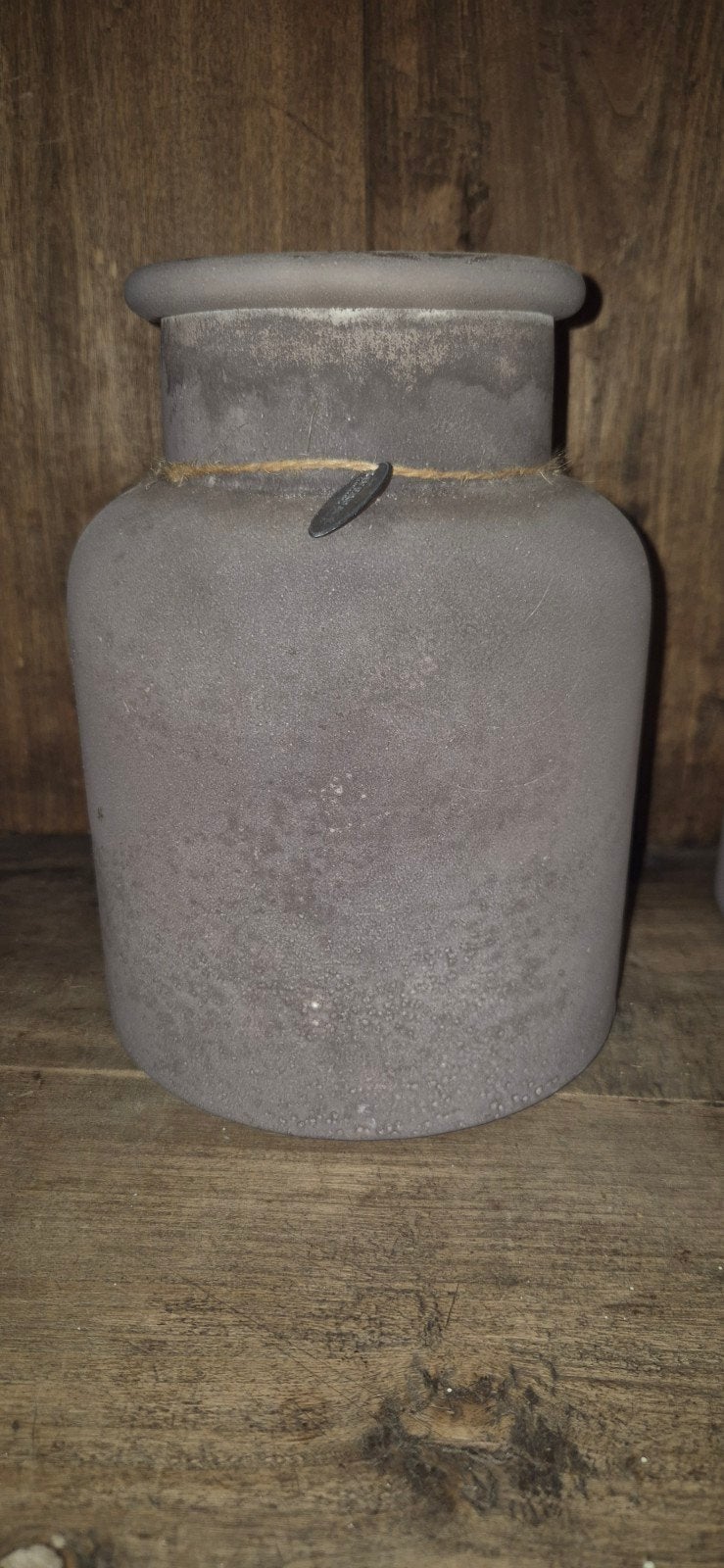 Decoratieve grijze pot Riverdale, Ophalen