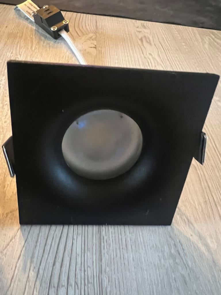 Nieuwe led inbouw spots  mat zwart, Huis en Inrichting, Lampen | Spots, Ophalen, Zo goed als nieuw