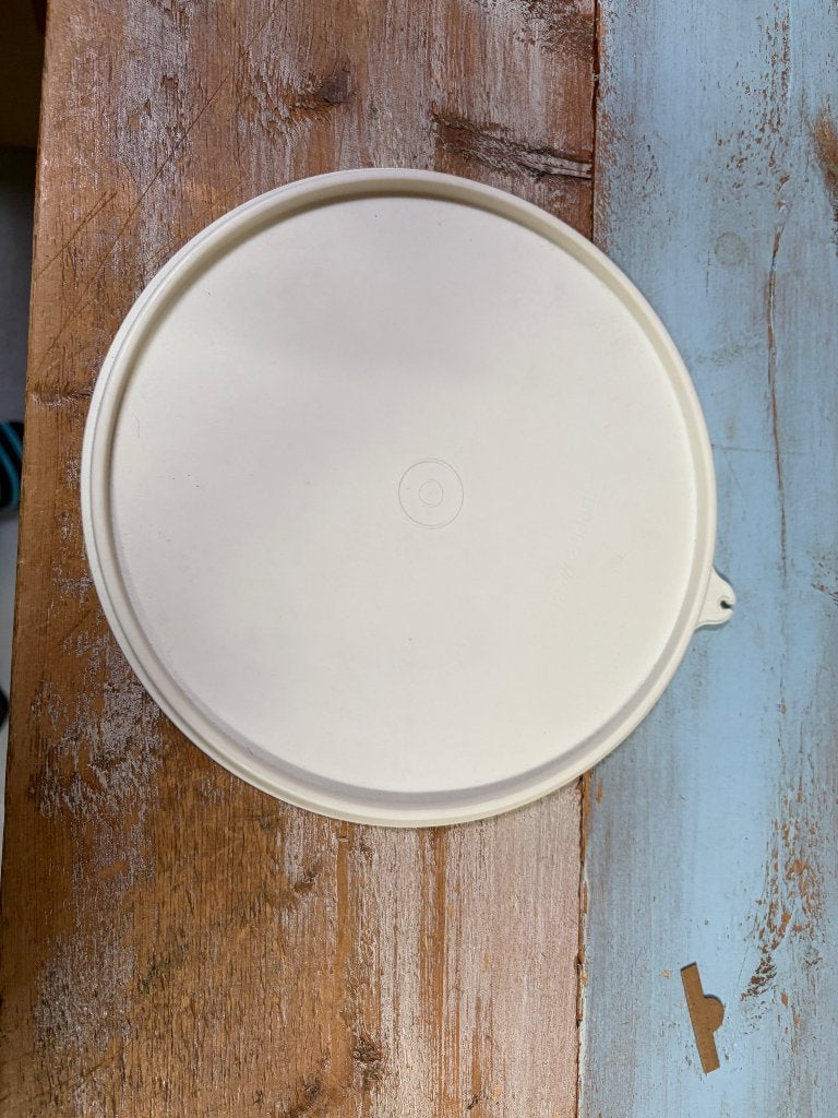 Deksel W Wasemmerdeksel Tupperware, Wit, Nieuw, Ophalen of Verzenden, BPA-vrij