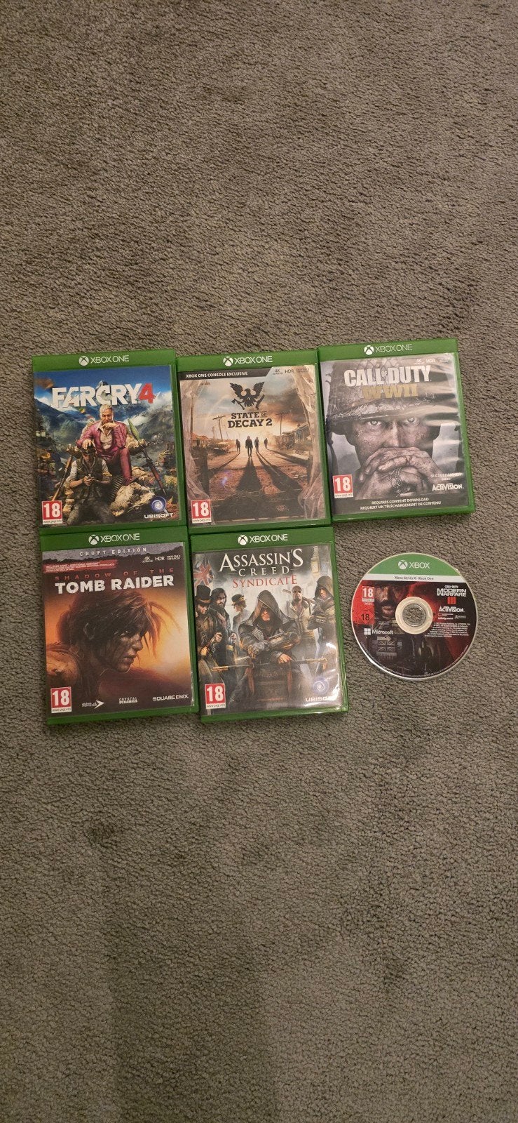 Xbox One Games, Online, Vanaf 18 jaar, 1 speler, Zo goed als nieuw