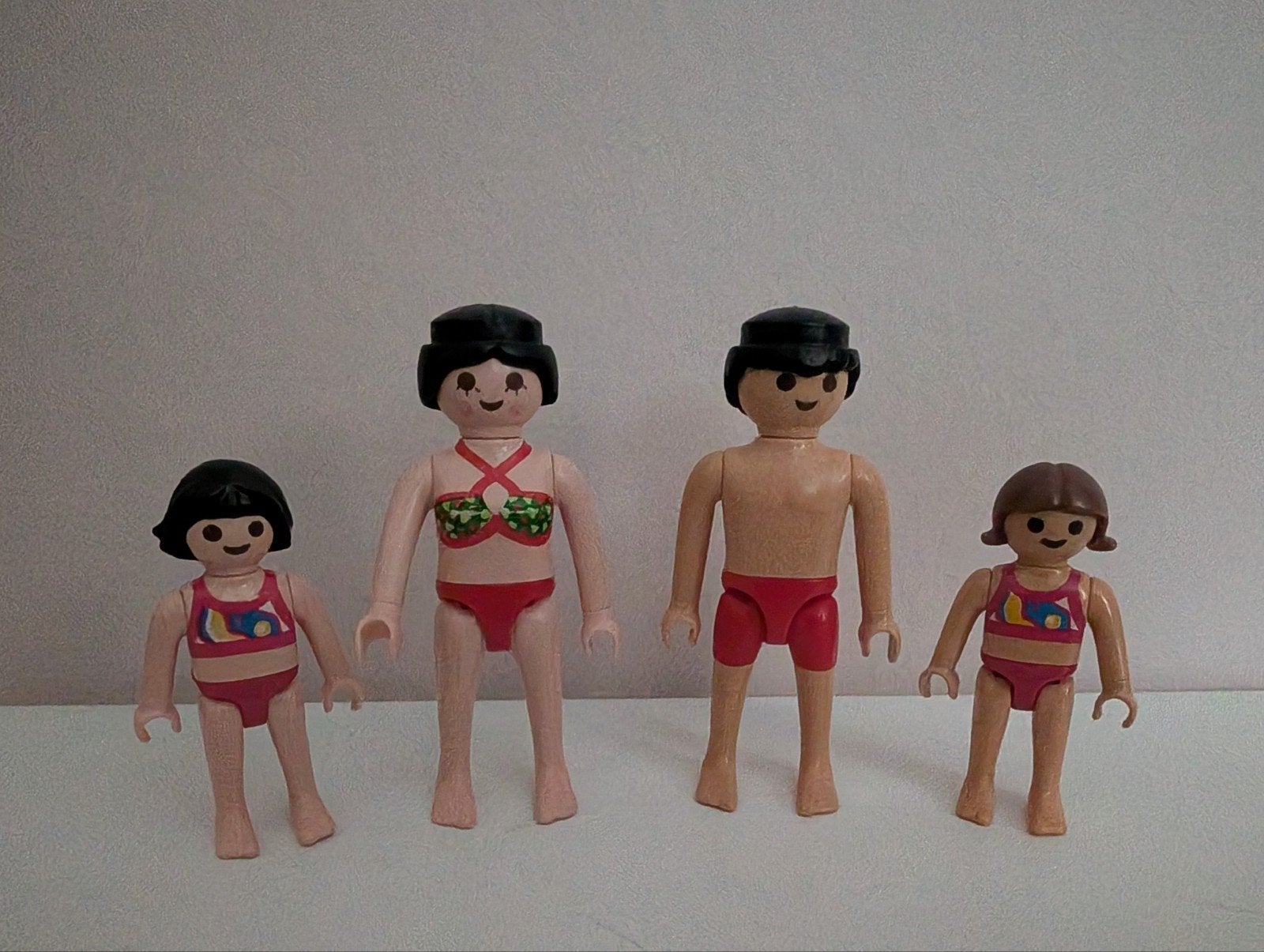 Playmobil poppetjes strand, vakantie, zwembad, Ophalen of Verzenden, Zo goed als nieuw, Complete set
