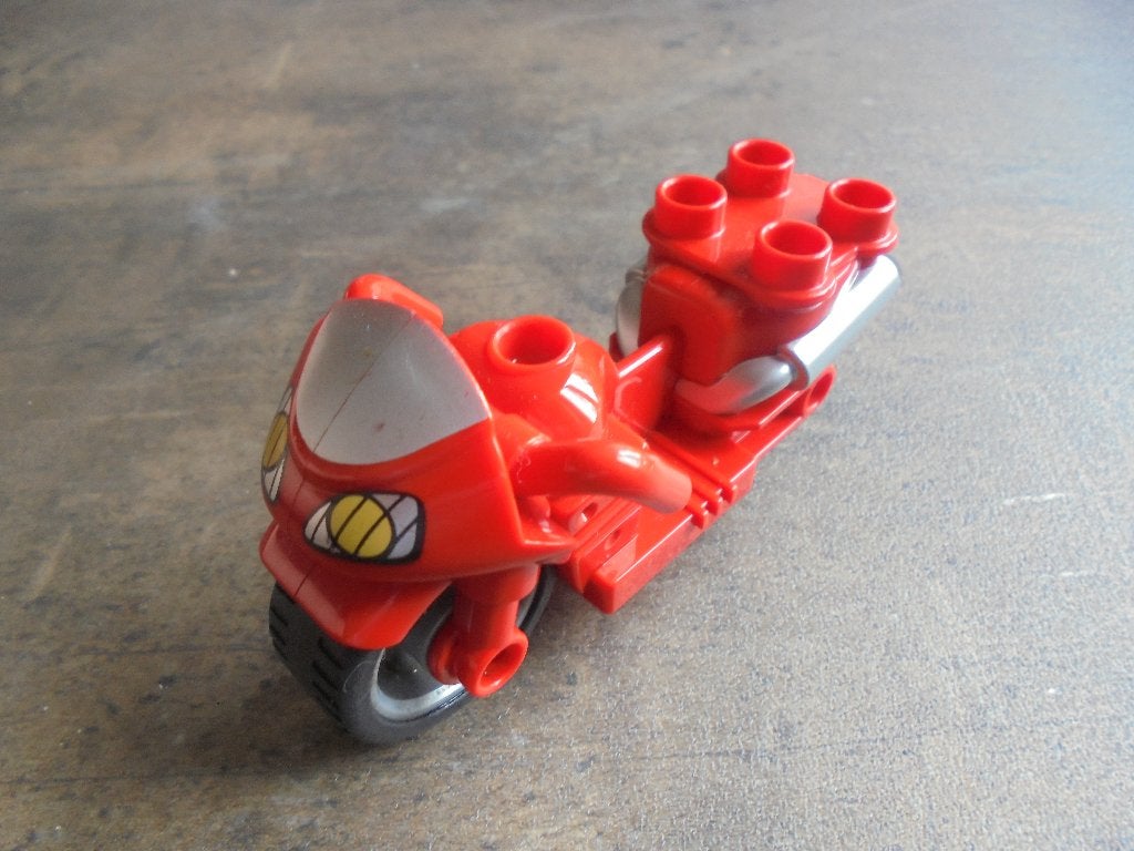 Lego Duplo Motorcycle (zie foto's), Kinderen en Baby's, Speelgoed | Duplo en Lego, Ophalen of Verzenden, Gebruikt, Losse stenen