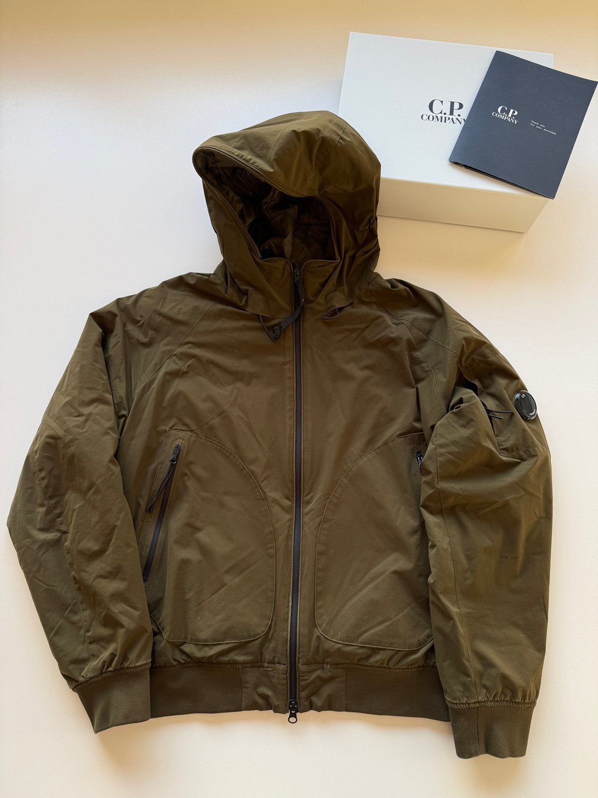CP Company Pro Tek Primaloft Jas L, Ophalen of Verzenden, Zo goed als nieuw, Maat 52/54 (L), Groen