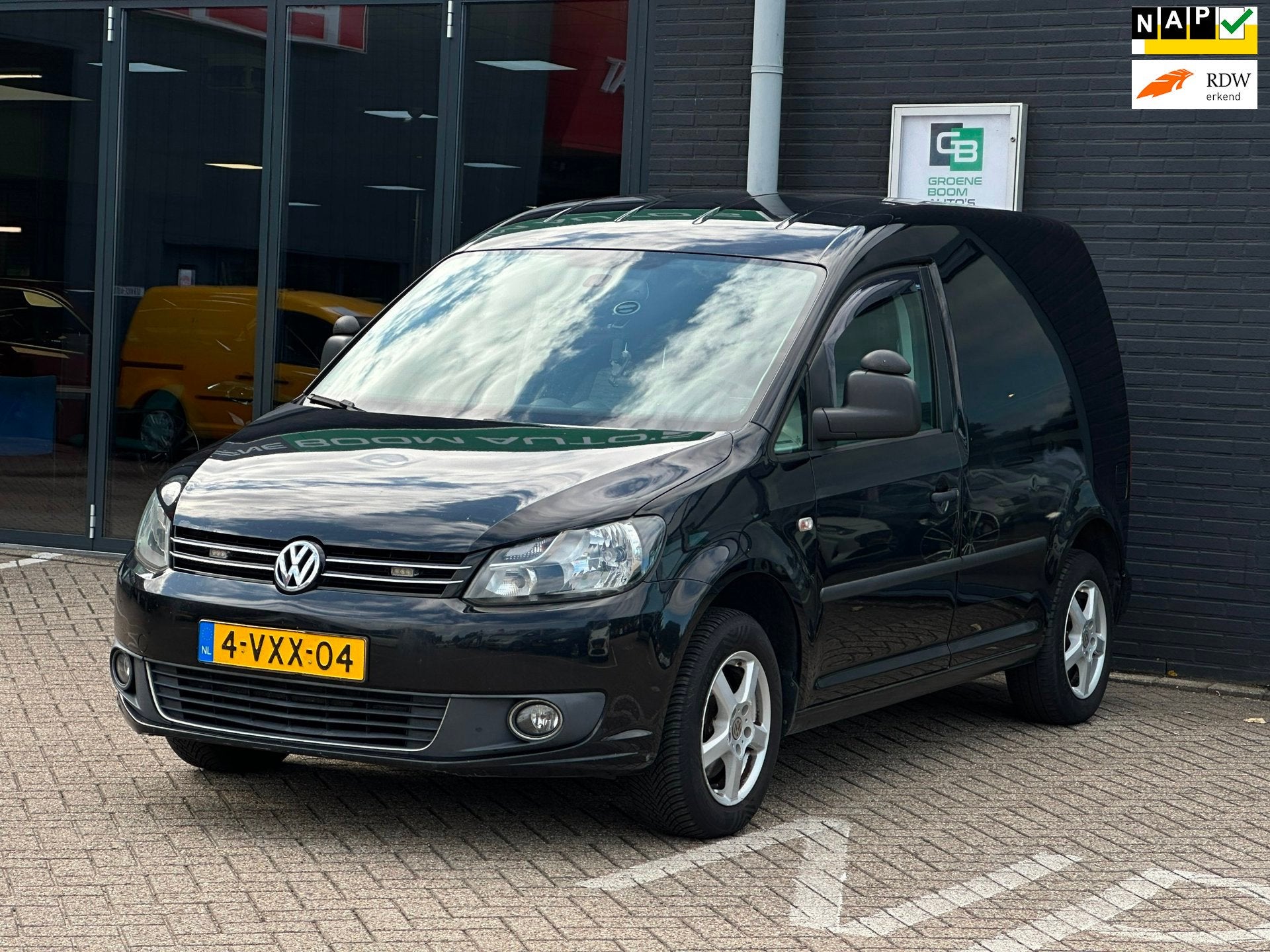 Volkswagen Caddy 1.6 TDI Maxi/AIRCO/AUTOMAAT/TREKHAAK, Auto's, Euro 5, Stof, Gebruikt, 4 cilinders