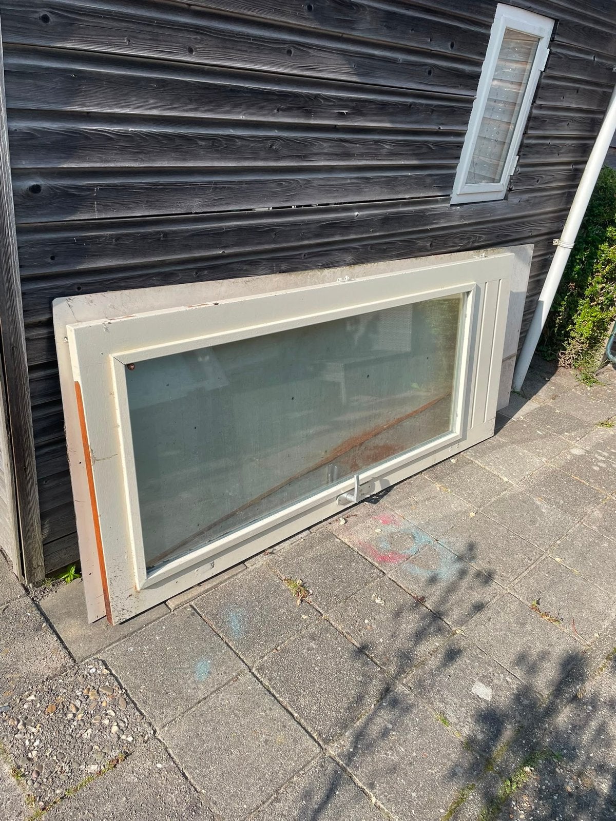 Buitendeur 201,5x87,5cm, Doe-het-zelf en Verbouw, Deuren en Horren, Ophalen, Gebruikt