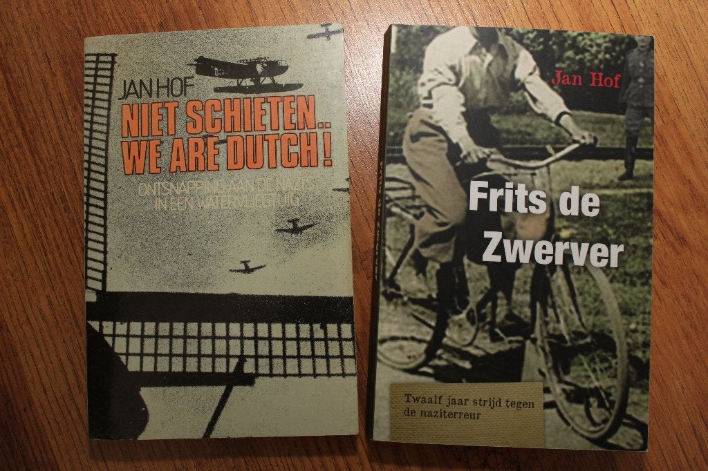 2x boeken WO2 van Jan Hof, Ophalen, Gelezen, Jan Hof