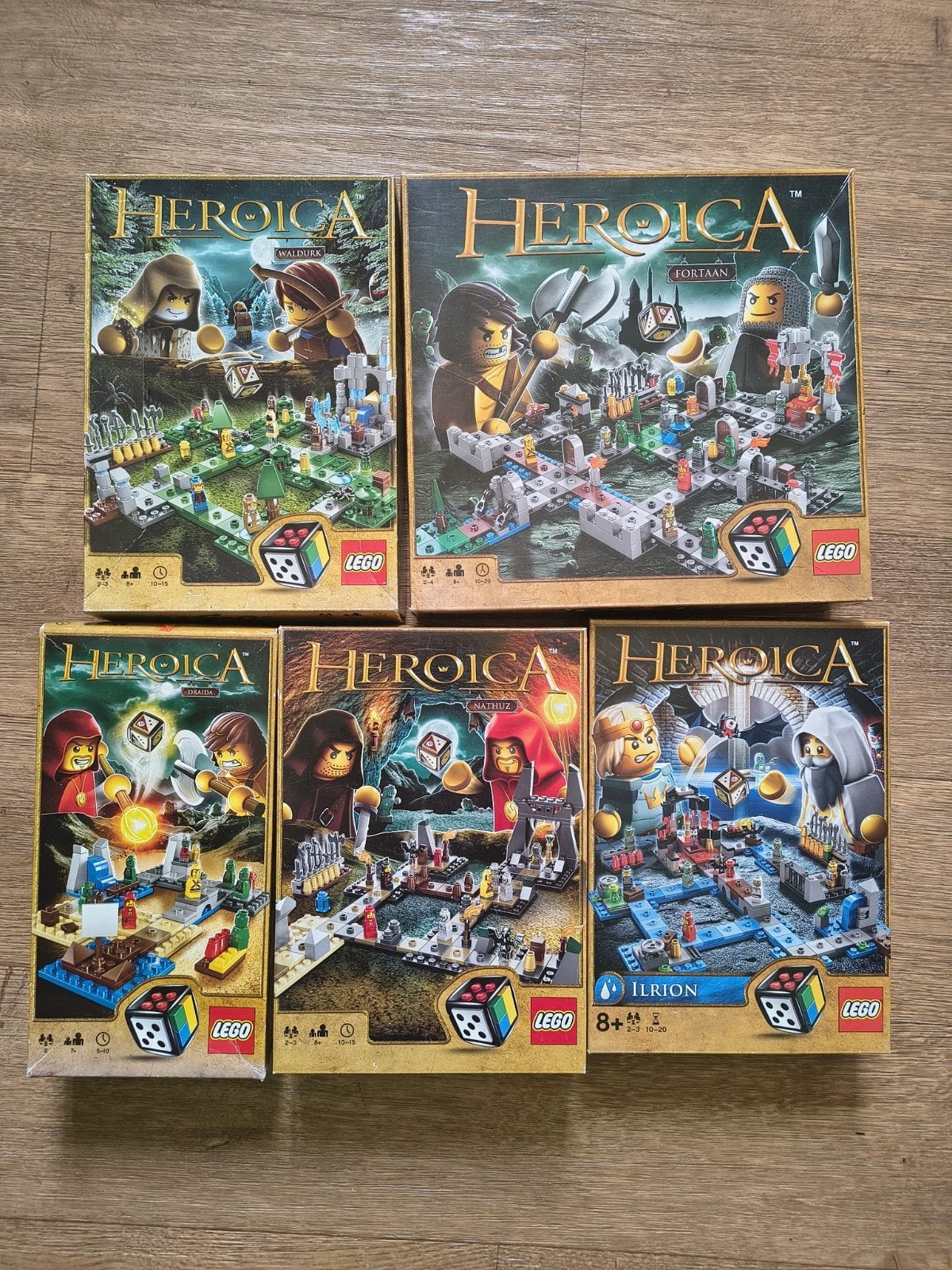 Heroica spellen, Een of twee spelers, Ophalen of Verzenden, Gebruikt, LEGO