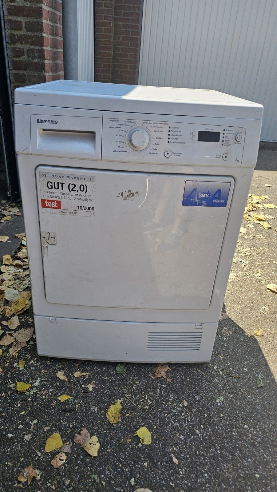 Twee warmtepompdrogers, Ophalen, Gebruikt, Overige typen