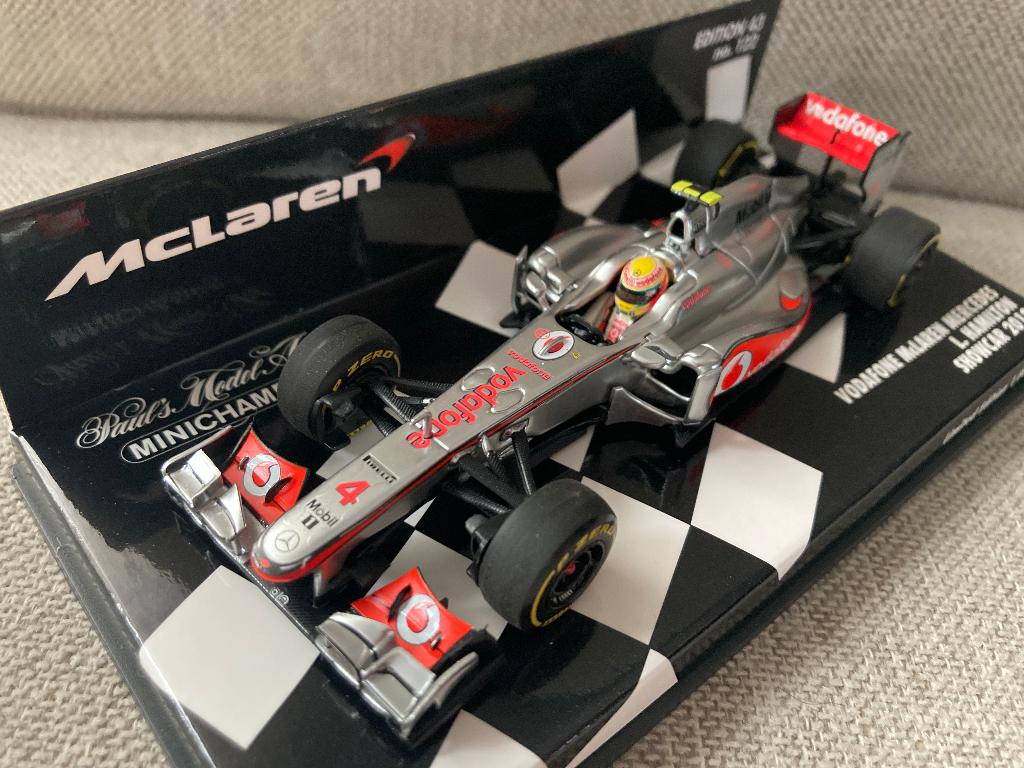 ✅ Lewis Hamilton 1:43 Showcar 2012 Mclaren Mercedes MP4-27, Ophalen of Verzenden, Nieuw, Formule 1