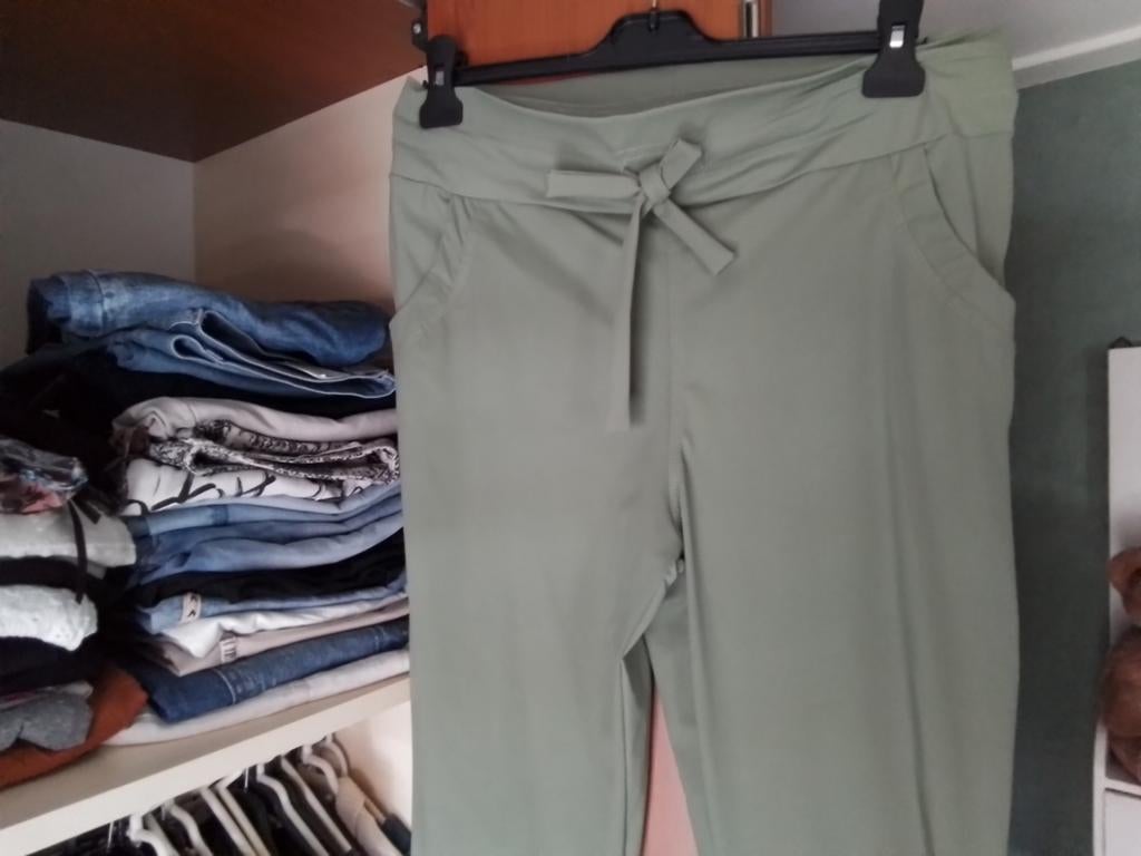 Nieuwe lichtgroene broek van norah maat 40, Maat 38/40 (M), Nieuw, Ophalen of Verzenden, Norah