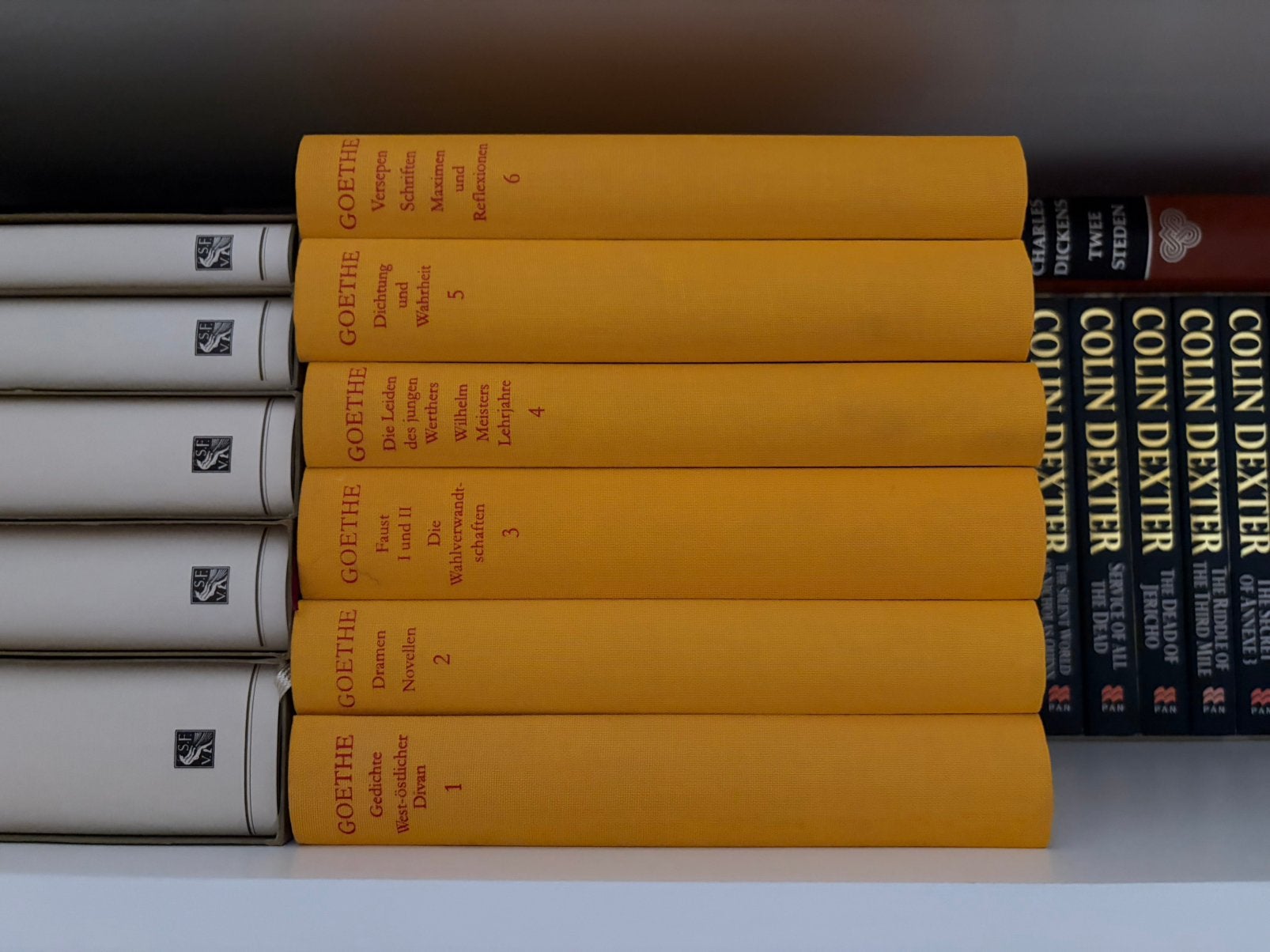 Goethe Complete Werken - 6 Delige Boekenset, Boeken, Ophalen of Verzenden, Zo goed als nieuw, Europa overig