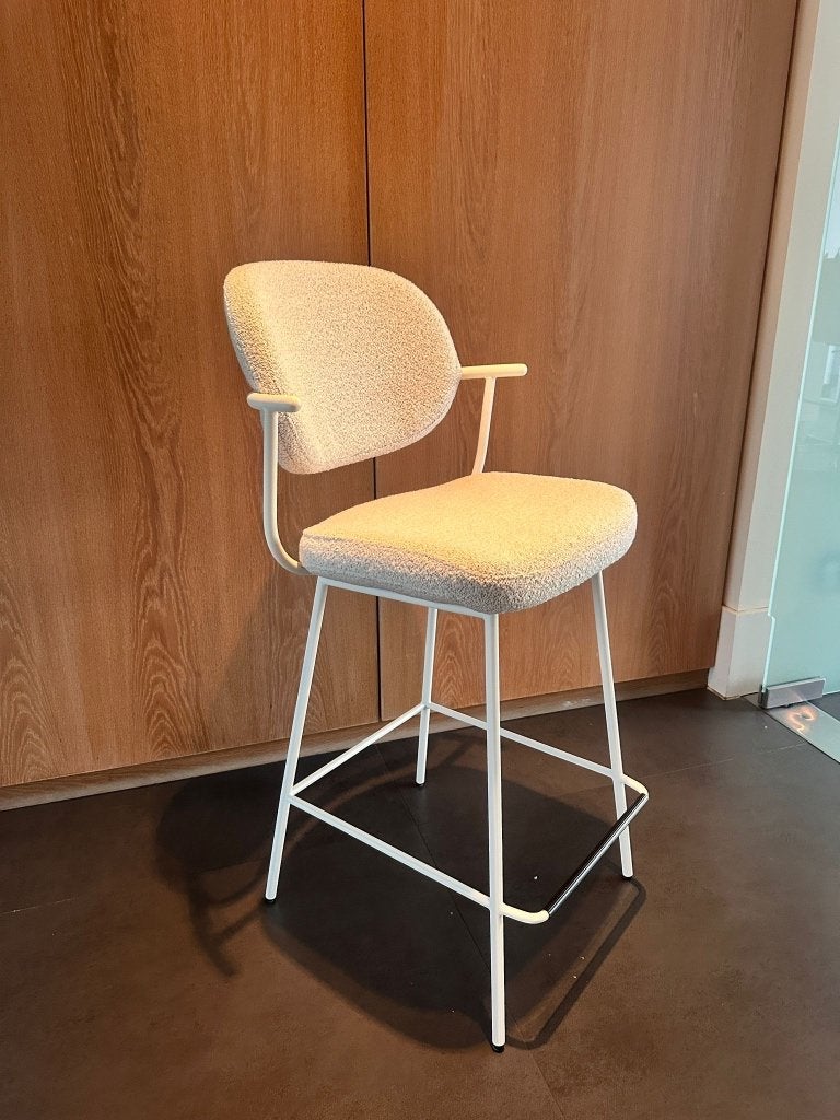 2 designer barstoelen, Huis en Inrichting, Ophalen, Met voetsteun, 60 tot 90 cm, Nieuw