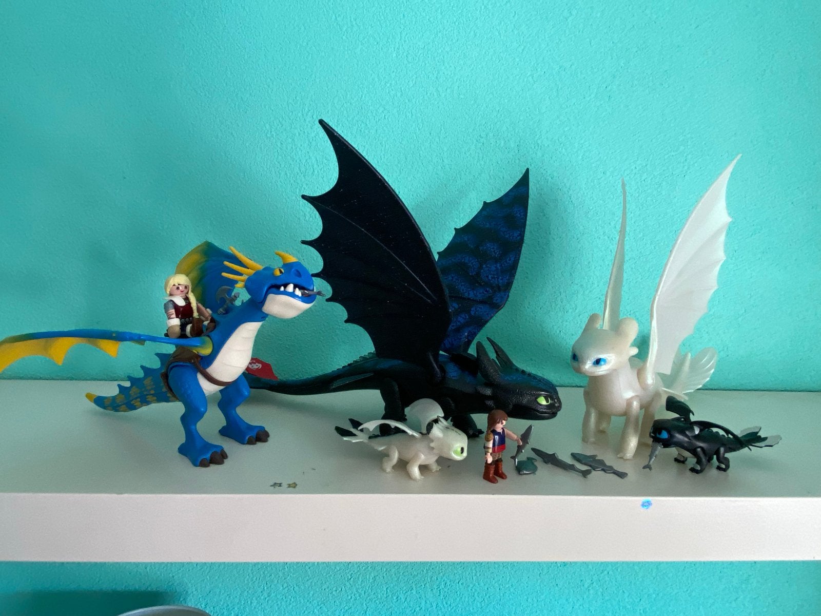 Playmobil Hoe tem je een draak: Astrid, Hickey, Vuurvlieg, B, Kinderen en Baby's, Speelgoed | Playmobil, Ophalen, Gebruikt, Complete set
