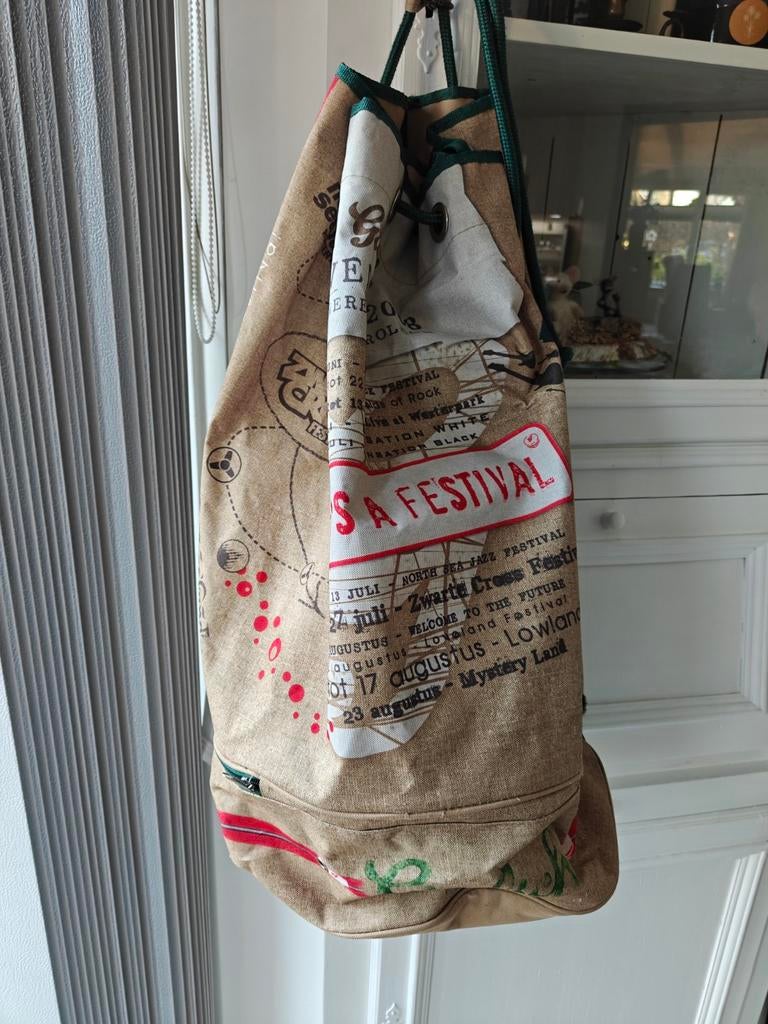 Grolsch plunjezak/voetbaltas, Ophalen of Verzenden, Minder dan 20 cm, Minder dan 35 cm