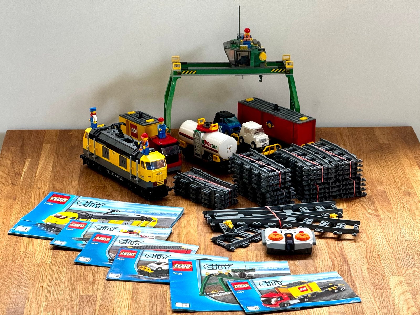 Lego City Goederen trein 7939 compleet, City, Lego, Ophalen of Verzenden, Zo goed als nieuw