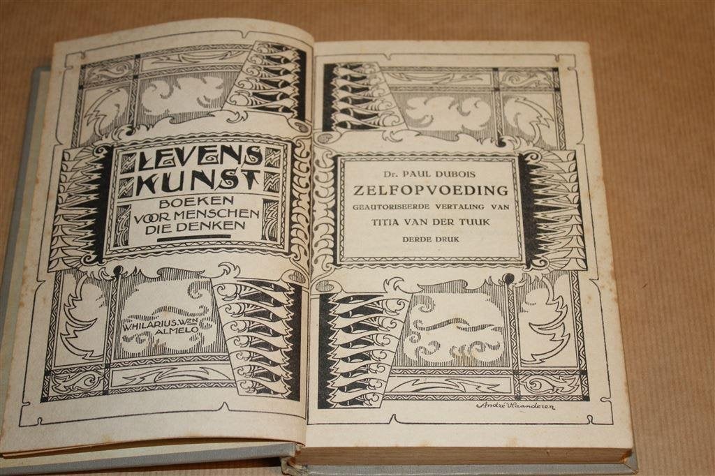Zelfopvoeding. Dr. Paul Dubois. 3e druk 1920., Ophalen of Verzenden, Gelezen