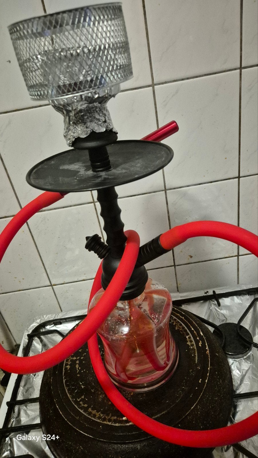 mooi shisha compleet, Ophalen of Verzenden, Zo goed als nieuw, (Water)pijp