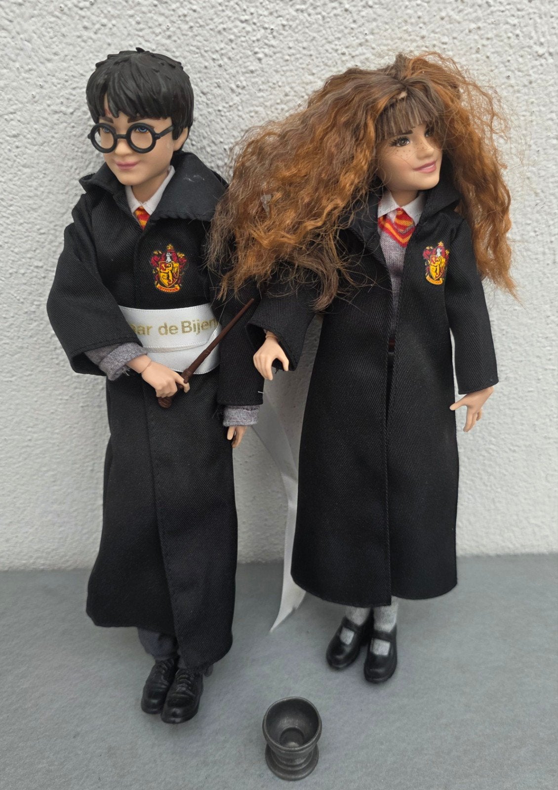 Harry Potter en Hermione Granger poppen, Ophalen of Verzenden, Zo goed als nieuw